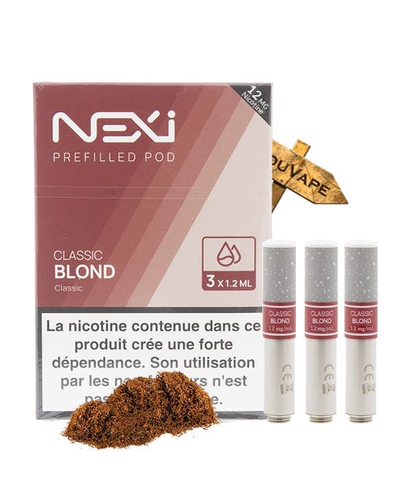 Pack 3x Cartouches Nexi One 12mg/ml