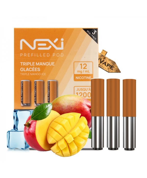 Pack 3x Cartouches Nexi One 12mg/ml