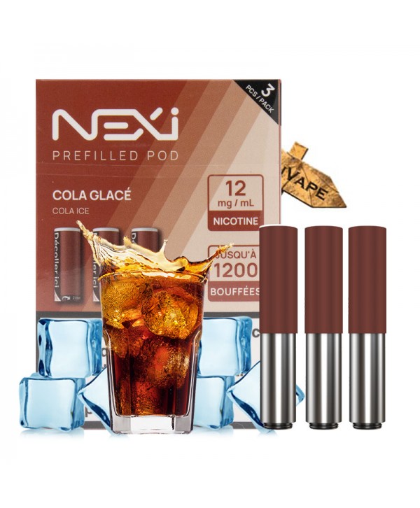 Pack 3x Cartouches Nexi One 12mg/ml