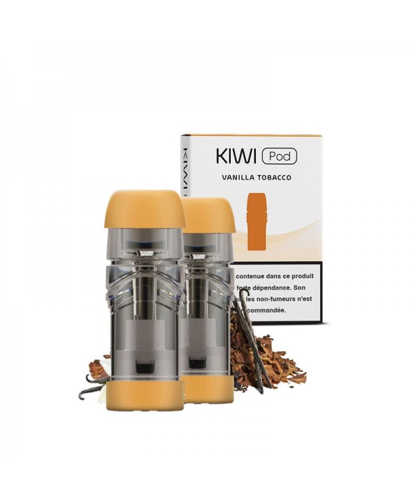Pack 2 Cartouches Vanilla Tobacco Pod Kiwi
