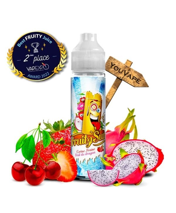 Cerise Fraise Fruit du Dragon 50ml