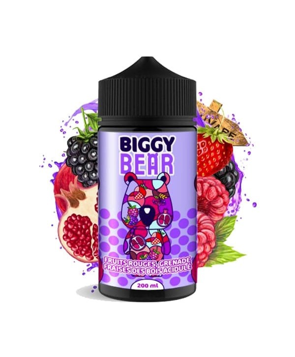 Fruits Rouges Grenade Fraise des Bois Acidulée 200ml