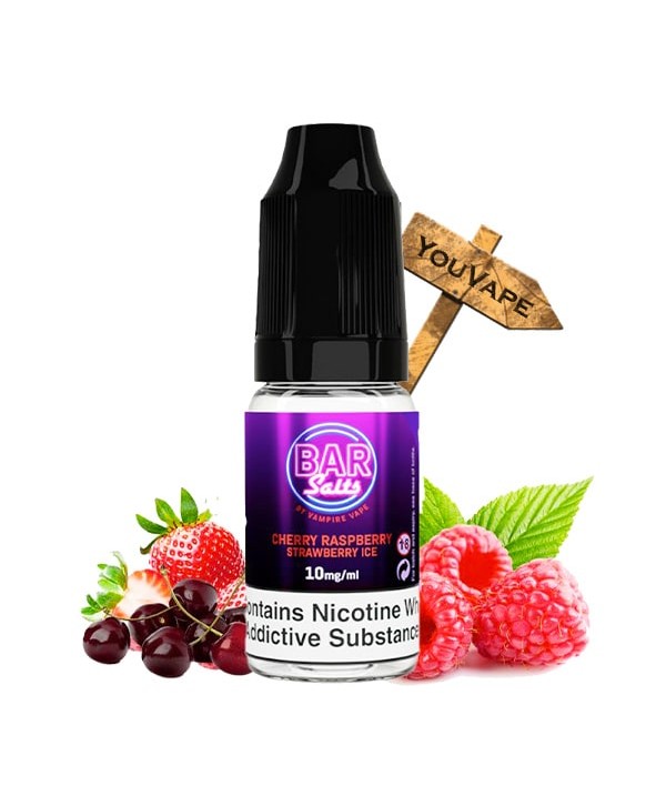 Cherry Raspberry Strawberry Ice Salt