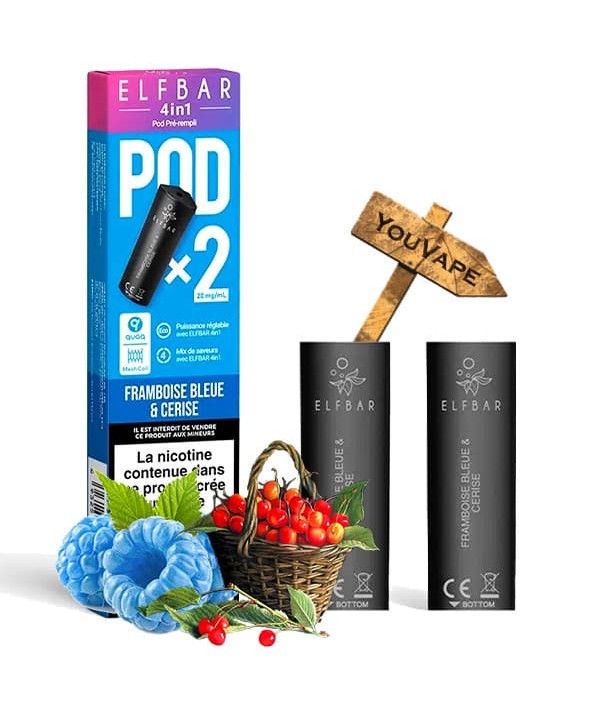 Pack 2x Cartouches 4in1 20mg/ml