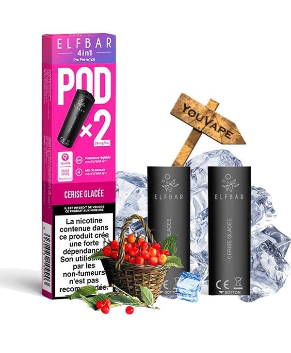 Pack x2 Cartouches Puff Elfa Pro 20mg