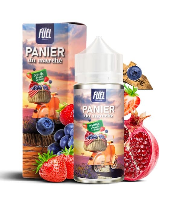 Myrtille Grenade Fraise 100ml