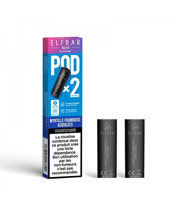 Pack 2x Cartouches 4in1 10mg/ml