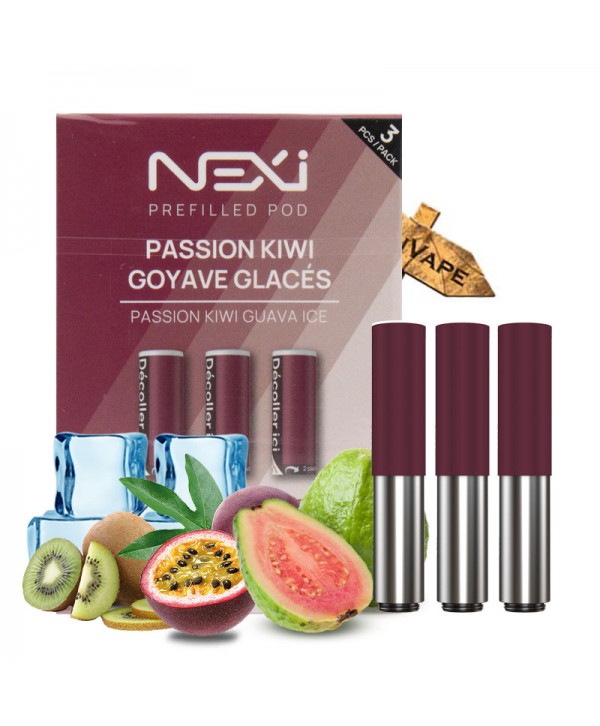 Pack 3x Cartouches Nexi One Sans Nicotine