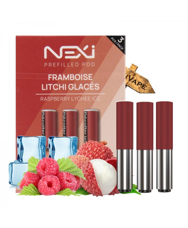 Pack 3x Cartouches Nexi One Sans Nicotine