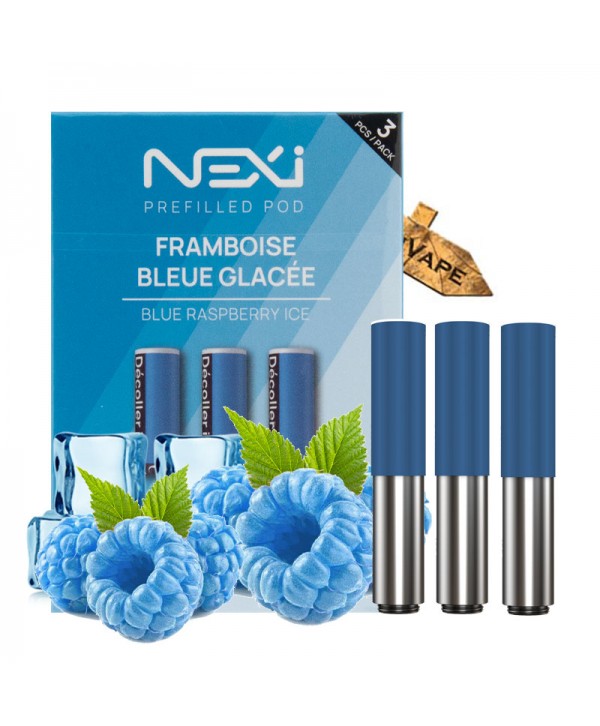 Pack 3x Cartouches Nexi One Sans Nicotine