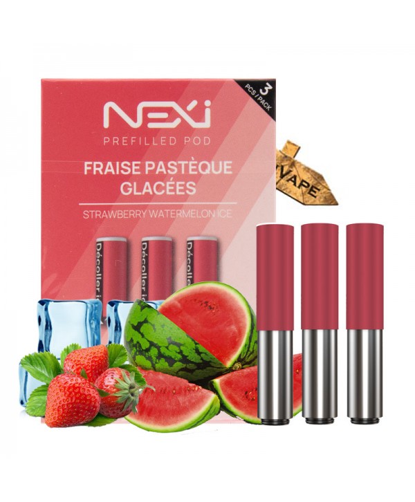 Pack 3x Cartouches Nexi One Sans Nicotine