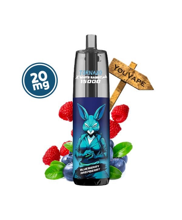 Puff 15K Tornado Blueberry Raspberry 20mg
