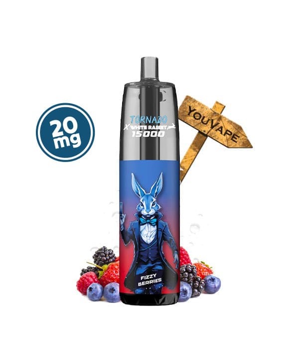 Puff 15K Tornado Fizzy Berries 20mg