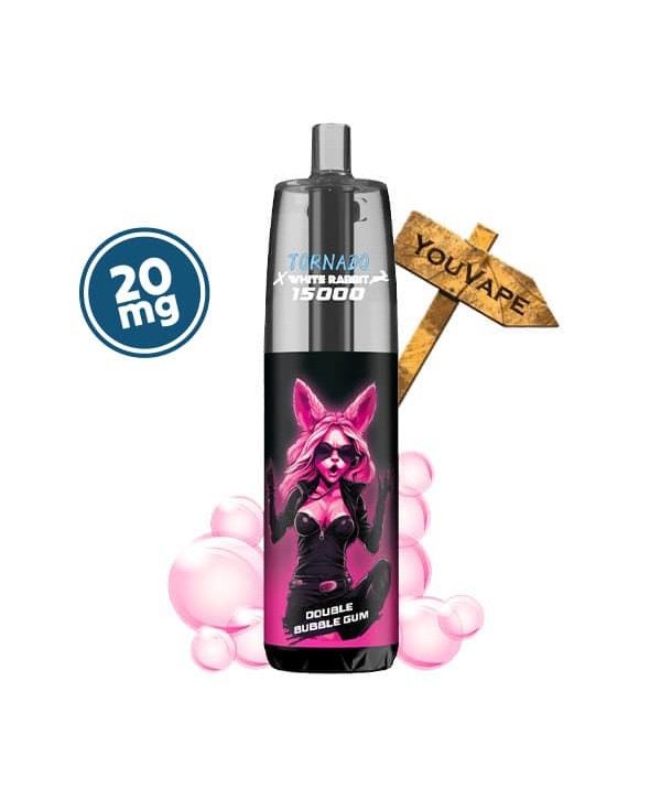 Puff 15K Tornado Double Bubble Gum 20mg