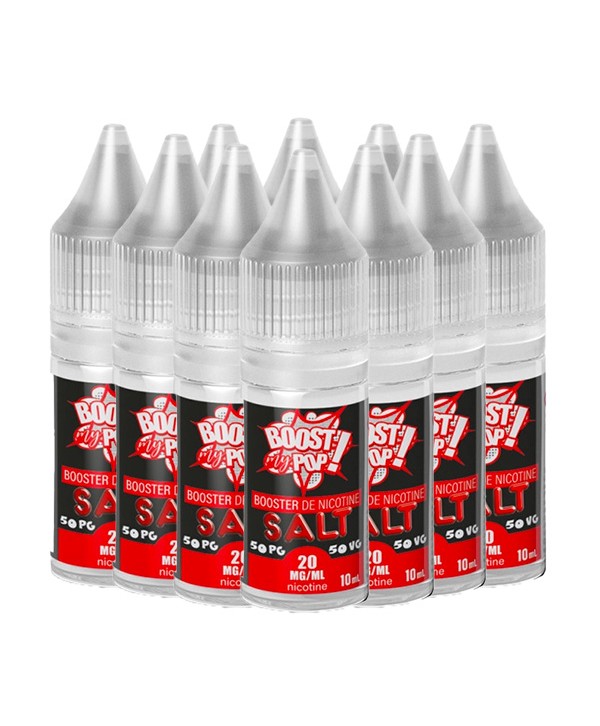 Pack 10 Boosters Sel de Nicotine Pop