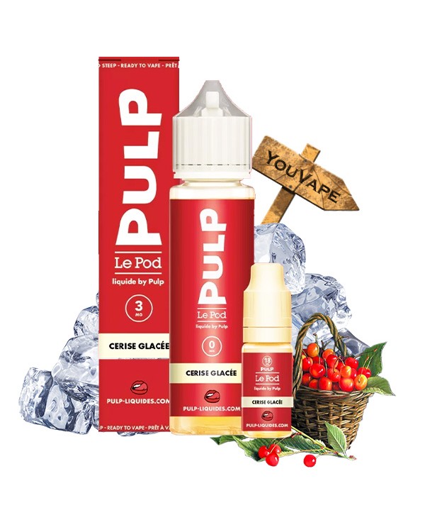 Cerise Glacée 50ml + Booster Pod Liquide