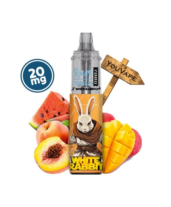 Puff Tornado 7K Mango Peach Watermelon 20mg
