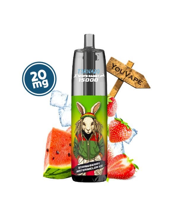 Puff 15k Tornado Strawberry Watermelon Ice 20mg