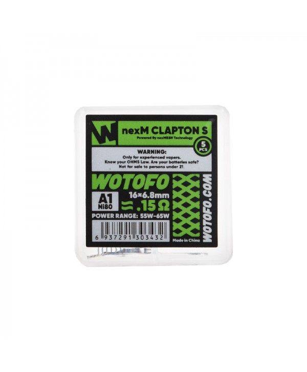 Pack 5x NexMesh Clapton S