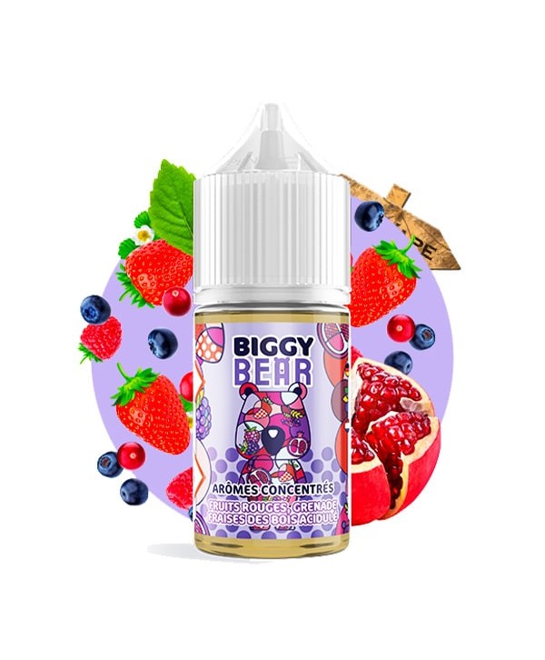Concentré Fruits Rouges Grenade Fraise des Bois Acidulée 30ml
