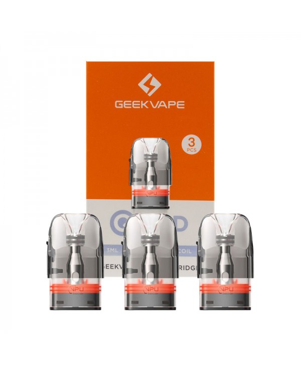 Pack 3 Cartouches Q Pod 3ml