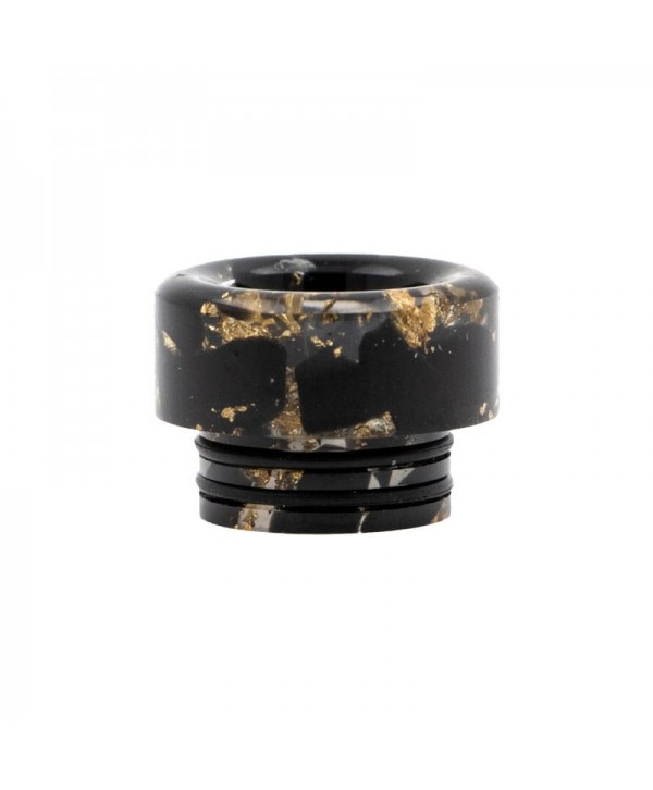 Drip tip 810 Résine Pépites Or (PVM20)