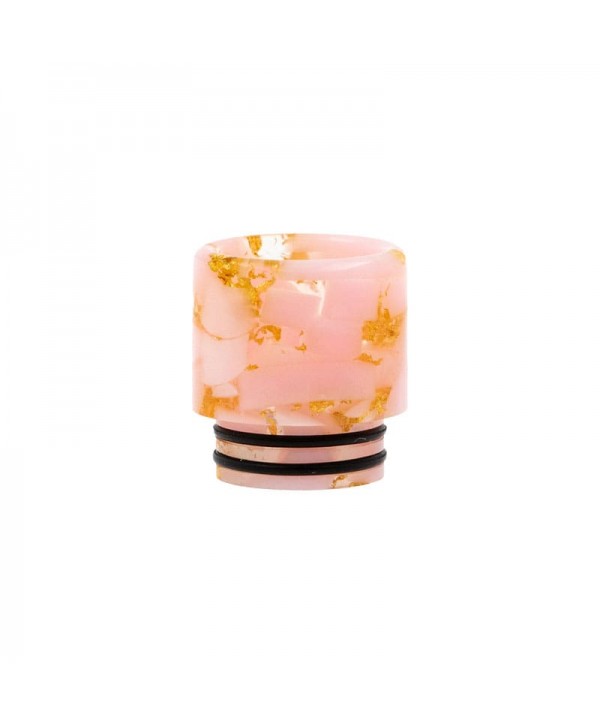 Drip tip 810 Droit Pépites Or (PVM22)
