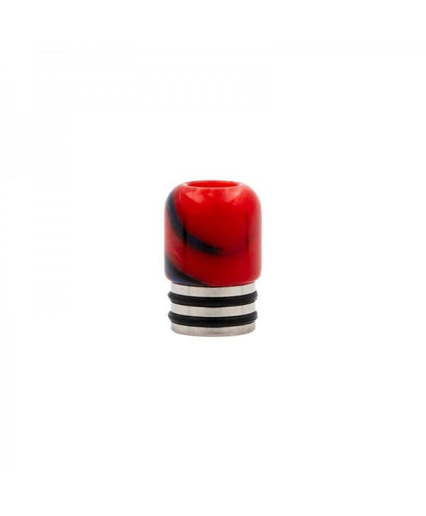 Drip tip 510 Acier & Résine (PVM15)