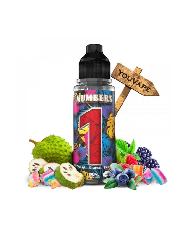 Numbers 1 - 100ml