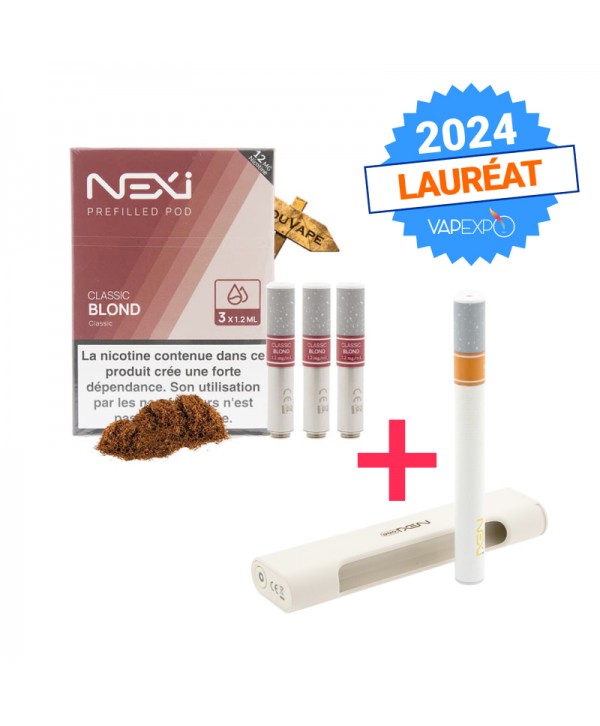 Pack Nexi One + 3 Recharges 12mg/ml
