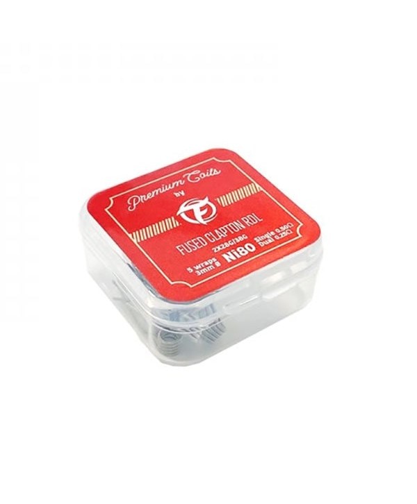 Pack 10 Coils RDL Fused Clapton Ni80