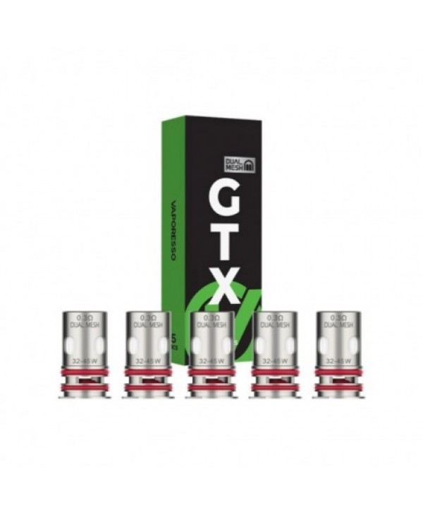 Pack 5 Résistances GTX Dual Mesh